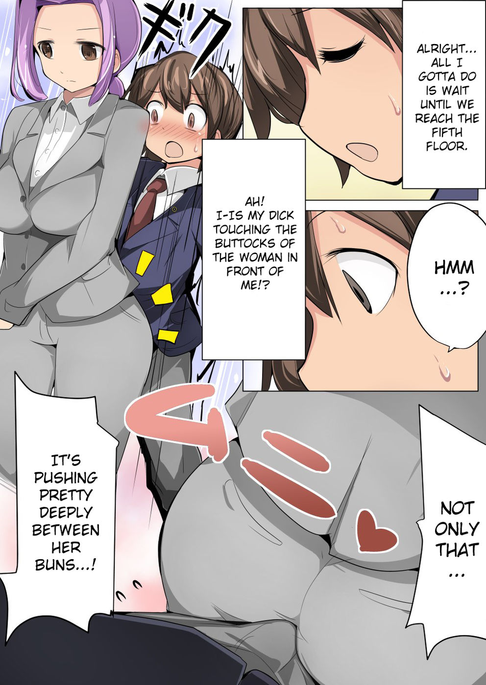 Hentai Manga Comic-Chou Micchaku! Harem Elevator-Read-5